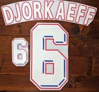 Kit Flocage / France 1998 Djorkaeff #6 Home
