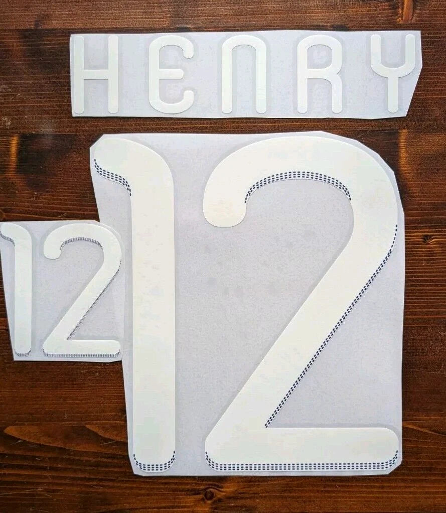 Kit / Flocage France 2010 Henry #12 Home