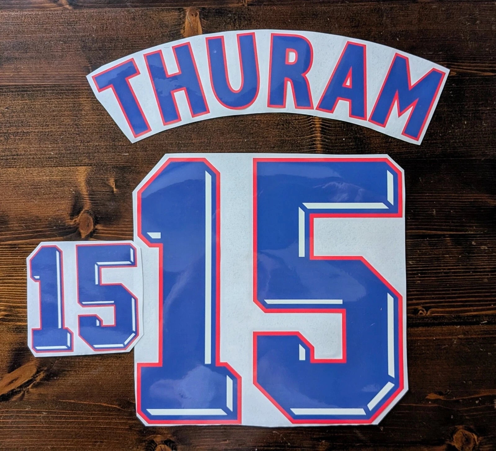 Kit Flocage / France 1998 Thuram #15 Away