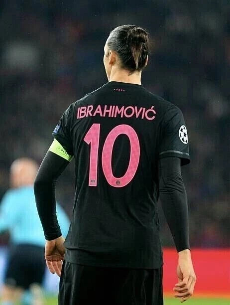 Kit / Flocage Ibrahimovic #10 PSG Third 2015-2016 Champions League
