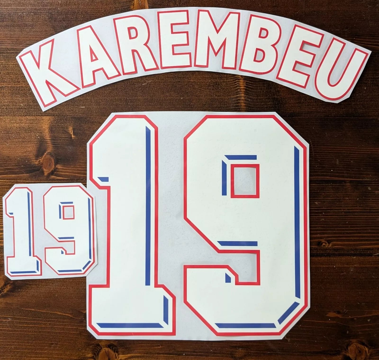 Kit Flocage / France 1998 Karembeu #19 Home
