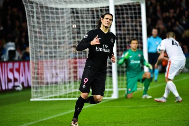 Kit / Flocage Cavani #9 PSG Third Champions League 2015-2016