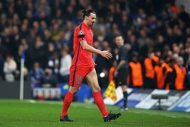 Kit Flocage Ibrahimovic #10 PSG Away Champions League 2014-2015
