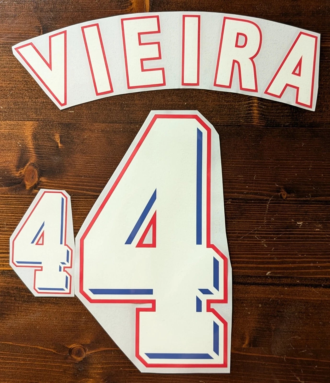 Kit Flocage / France 1998 Viera #4 Home