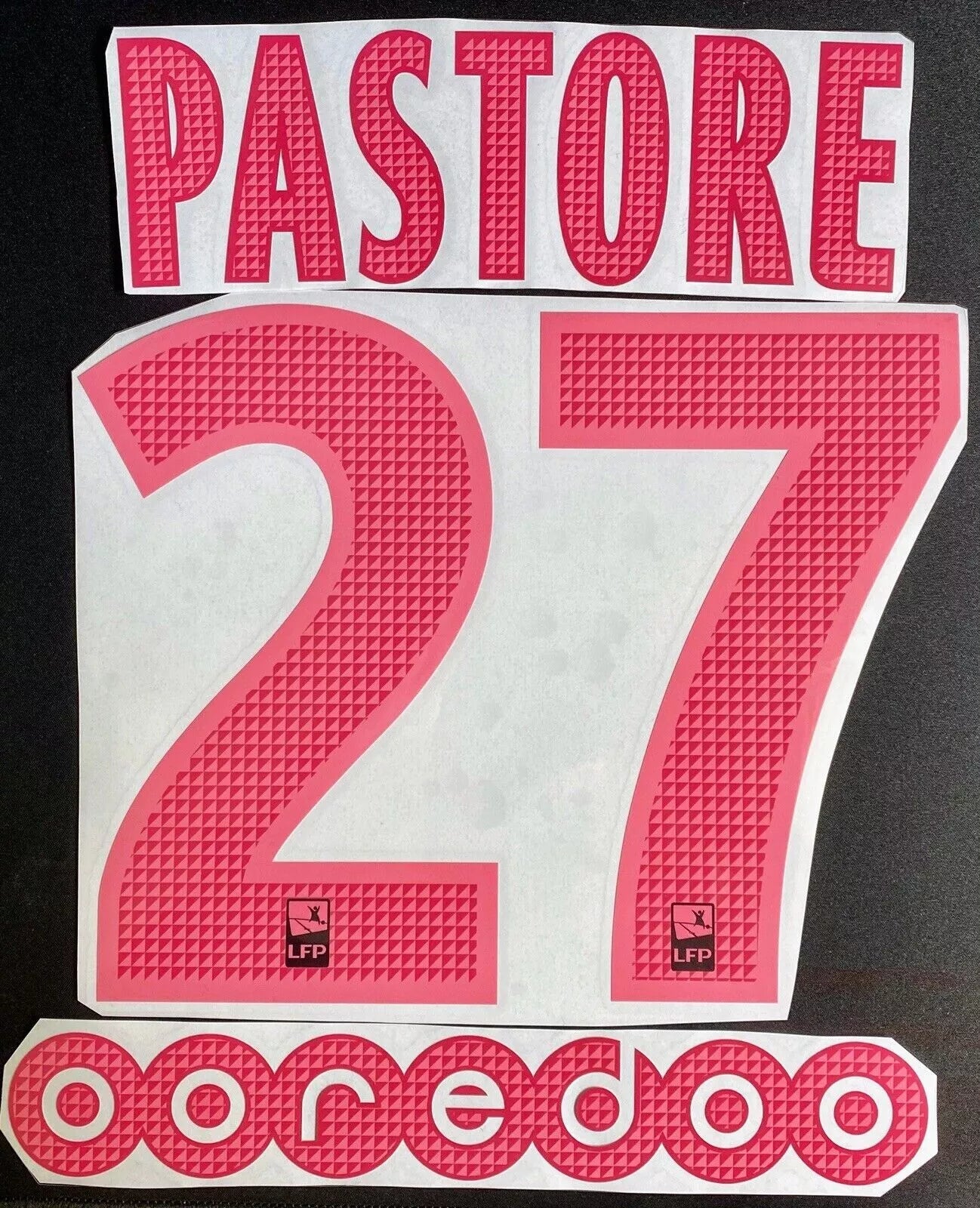 Kit / Pastore #27 PSG Third 2015 / 2016 + Ooredoo