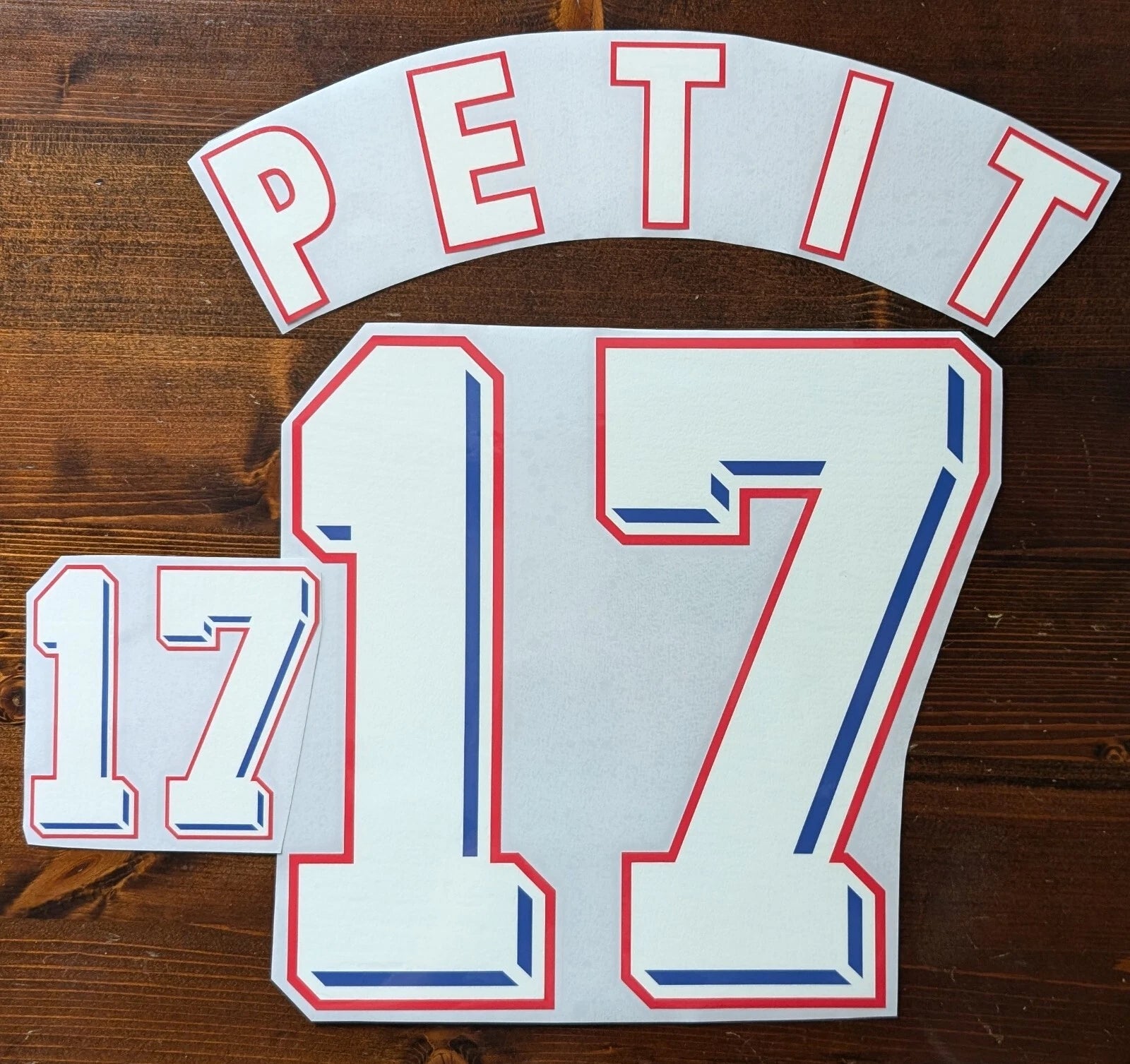 Kit Flocage / France 1998 Petit #17 Home