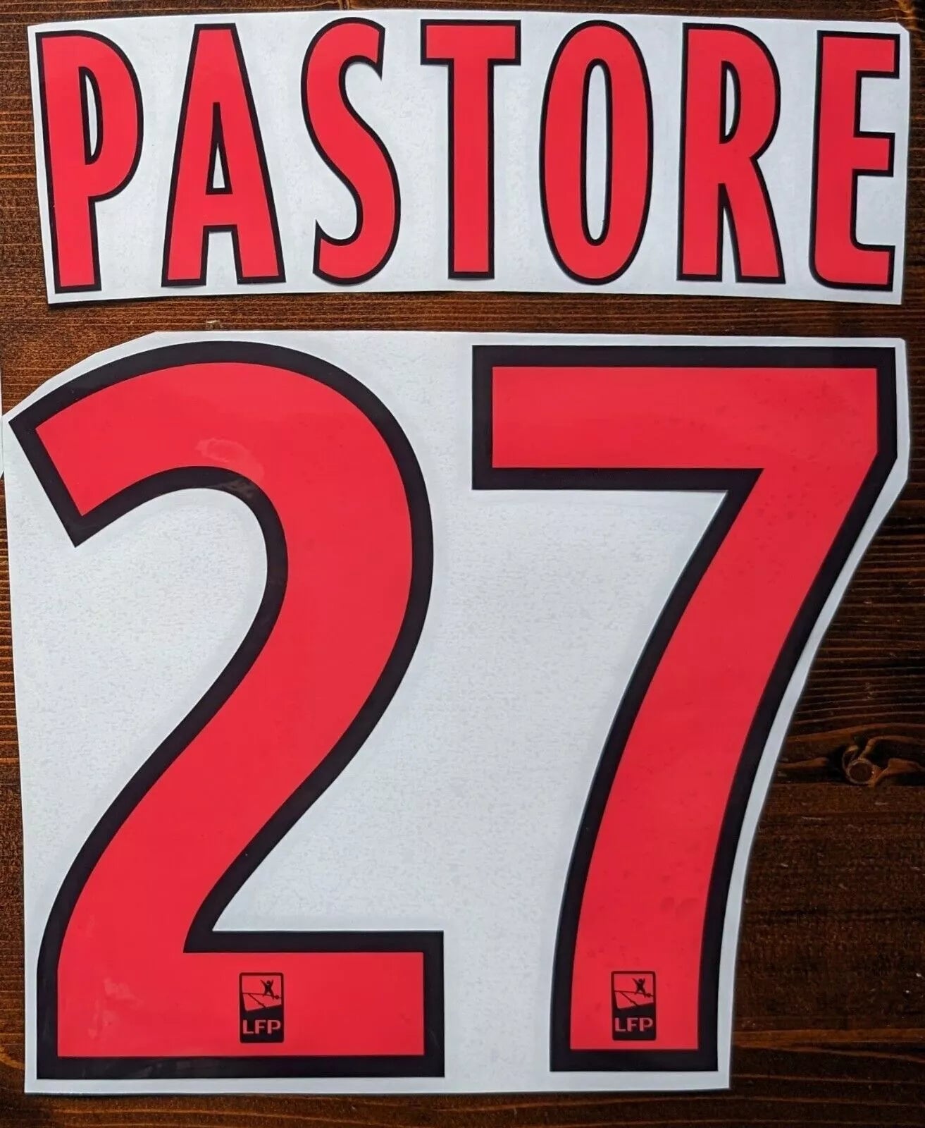 Kit / Flocage PASTORE #27 PSG Home-Away PSG 2011 à 2016