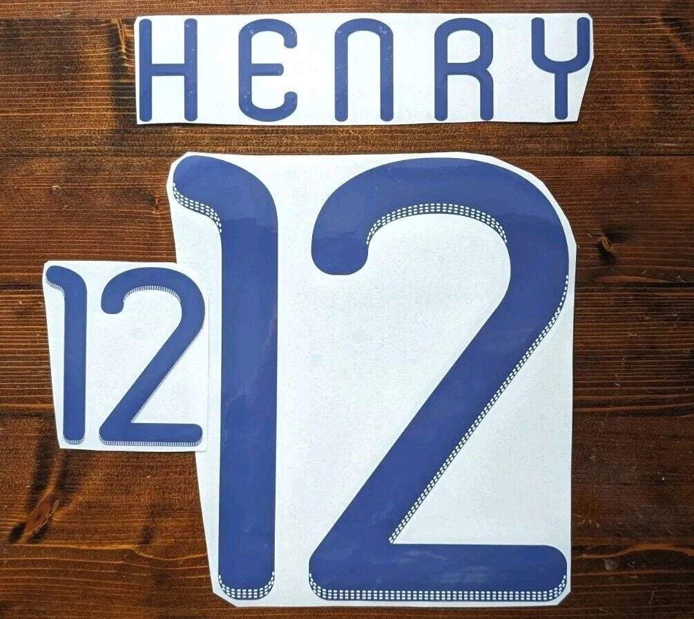 Kit / Flocage France 2010 Henry #12 Away