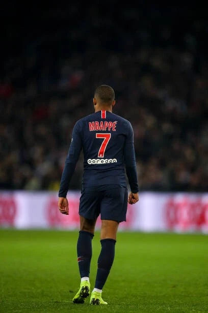 Kit / Flocage PSG 2018 2019 MBAPPE #7 Home + Sponsor Ooredoo