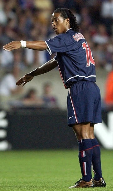Kit /  Flocage Ronaldinho #10 PSG Home 2002-2003