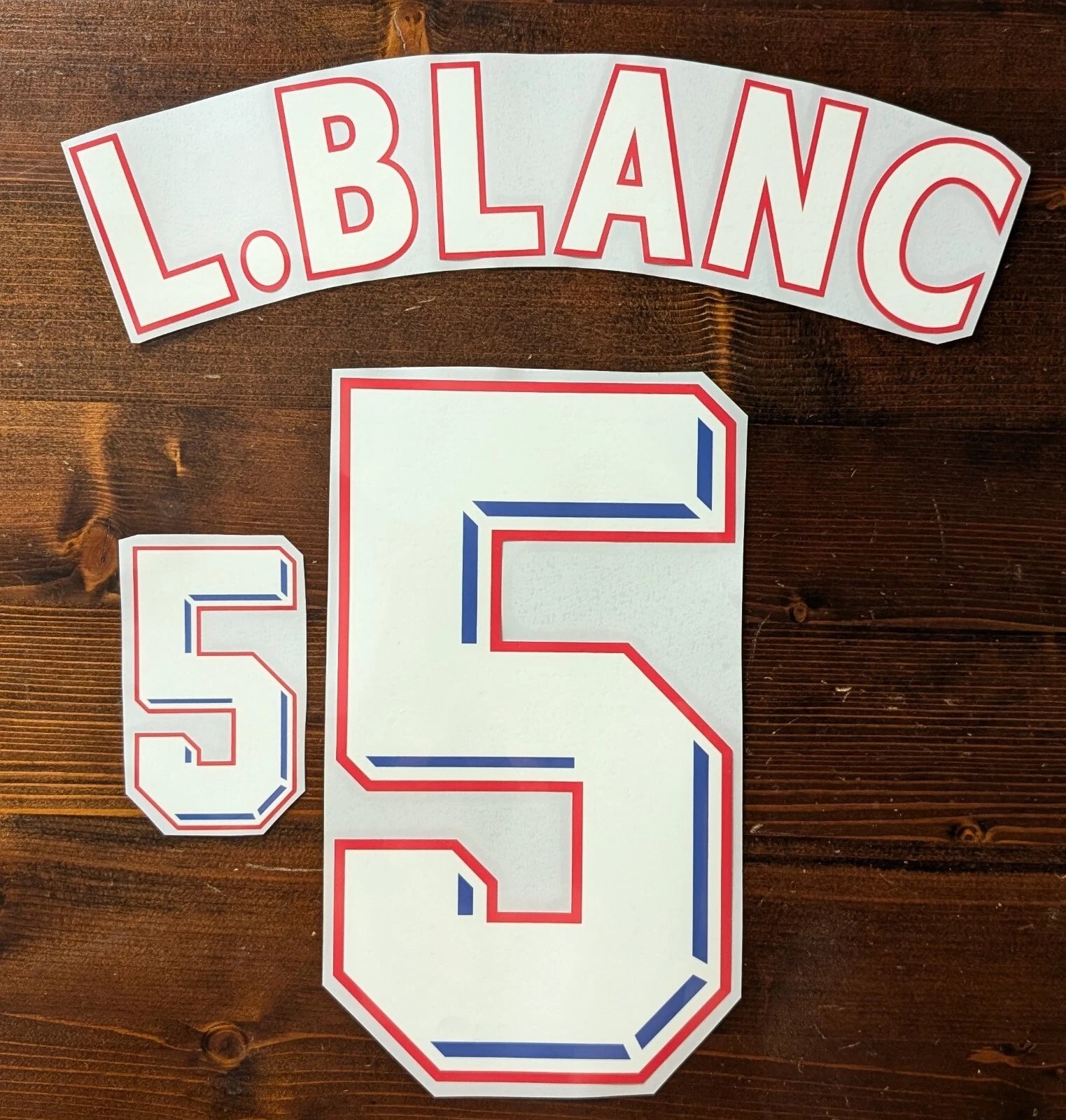 Kit Flocage / France 1998 L.Blanc #5 Home