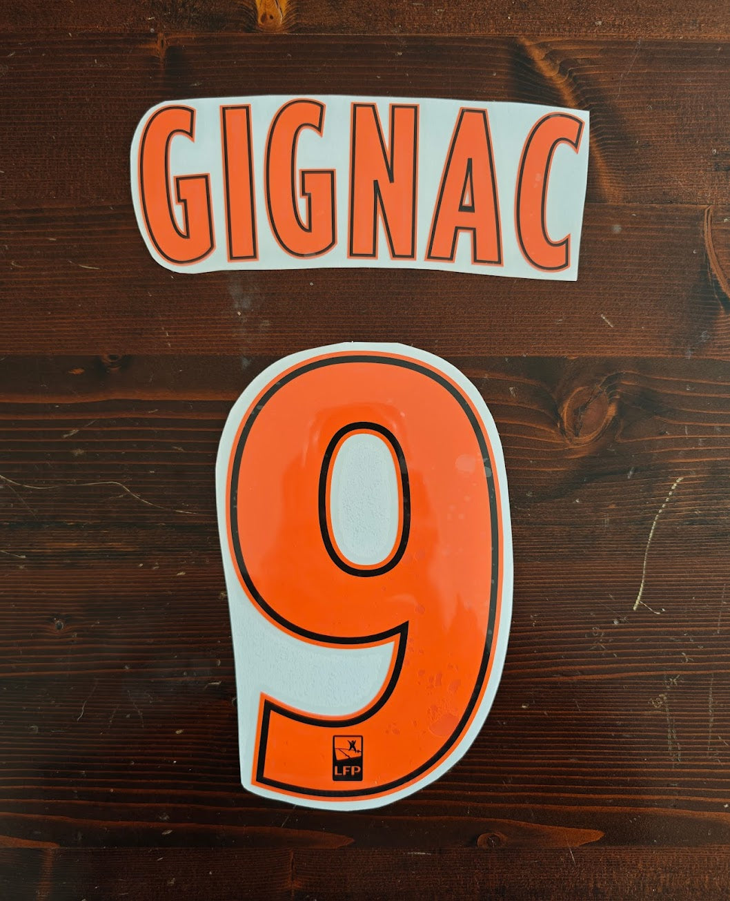 Kit / Flocage / Marseille GIGNAC #9 Third 2012-2013