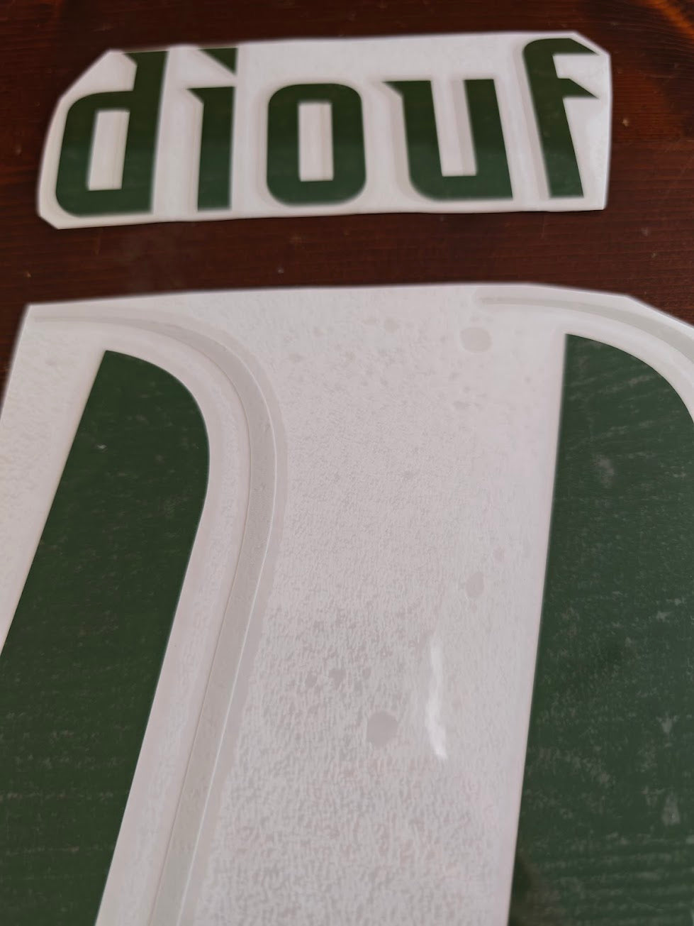 Kit / Flocage DIOUF #11 Senegal 2006-2008 Away