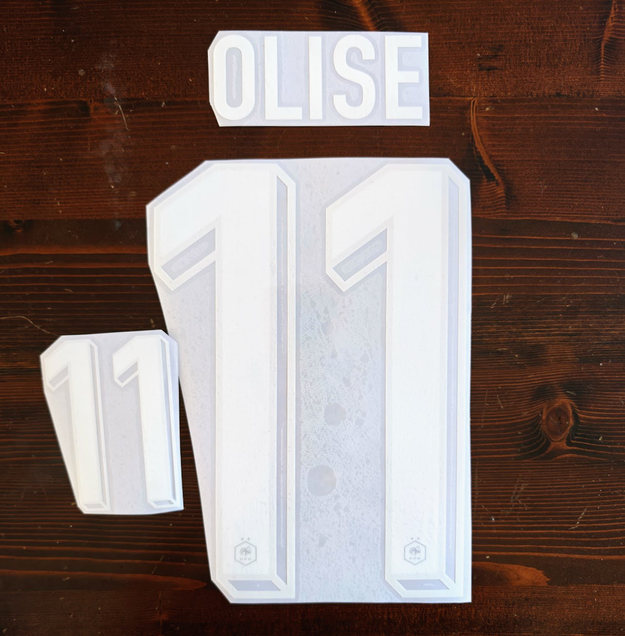 Kit Flocage / France 2024 à 2026 OLISE #11 Home