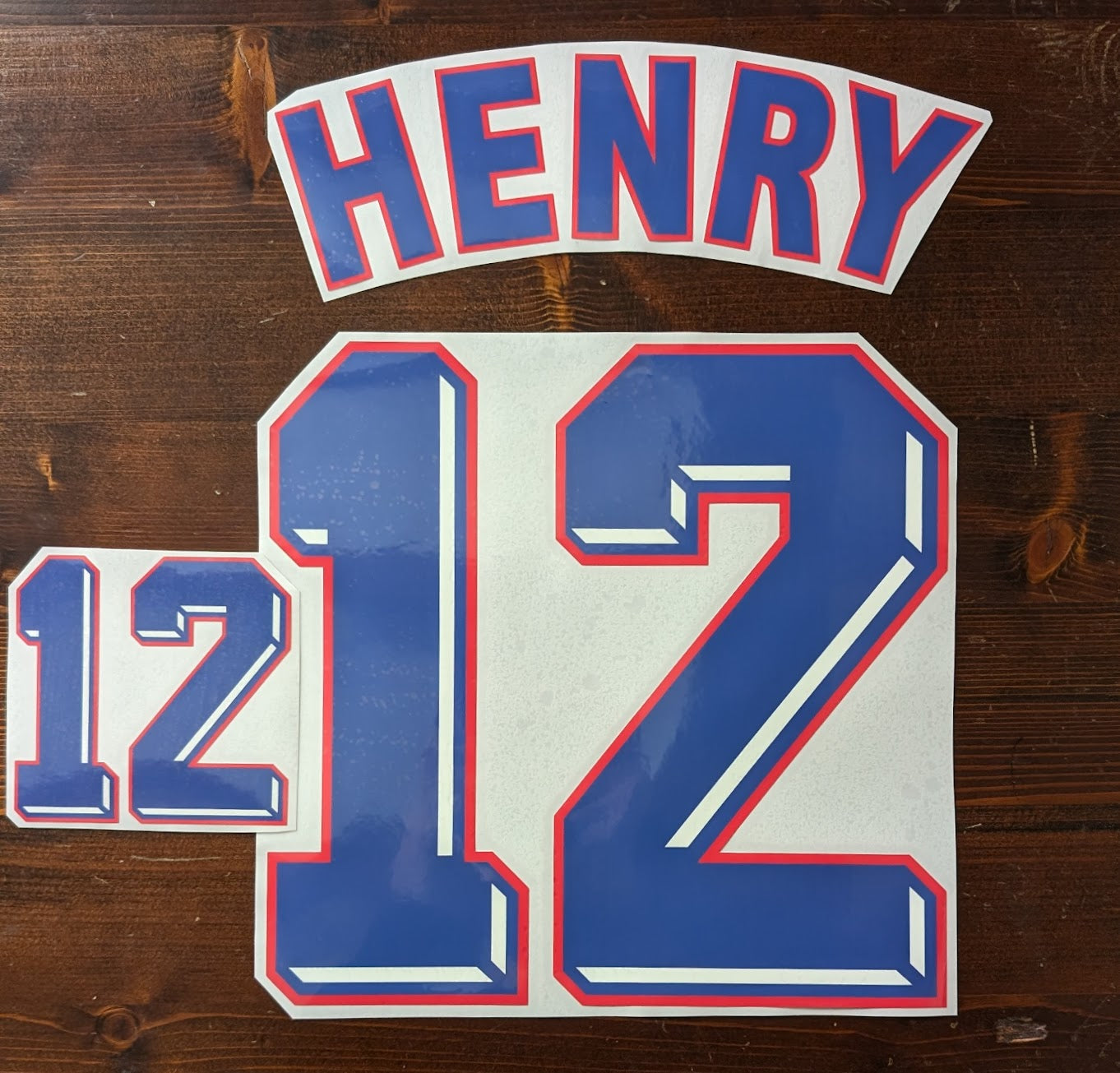 Kit Flocage / France 1998 Henry #12 Away