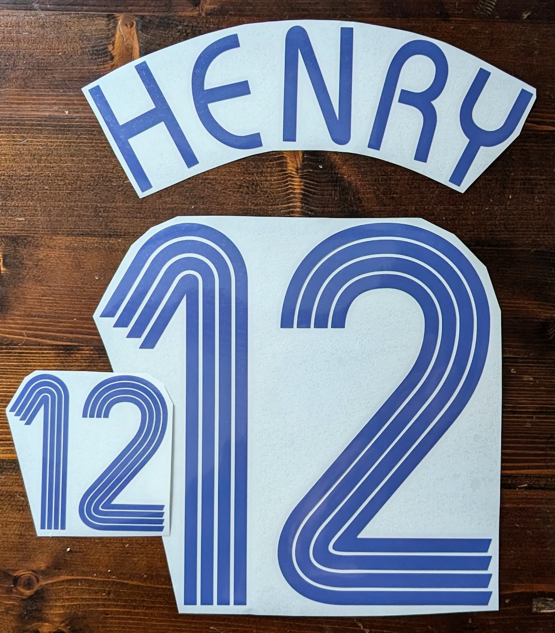 Kit Flocage / France 2006 Henry #12 Away