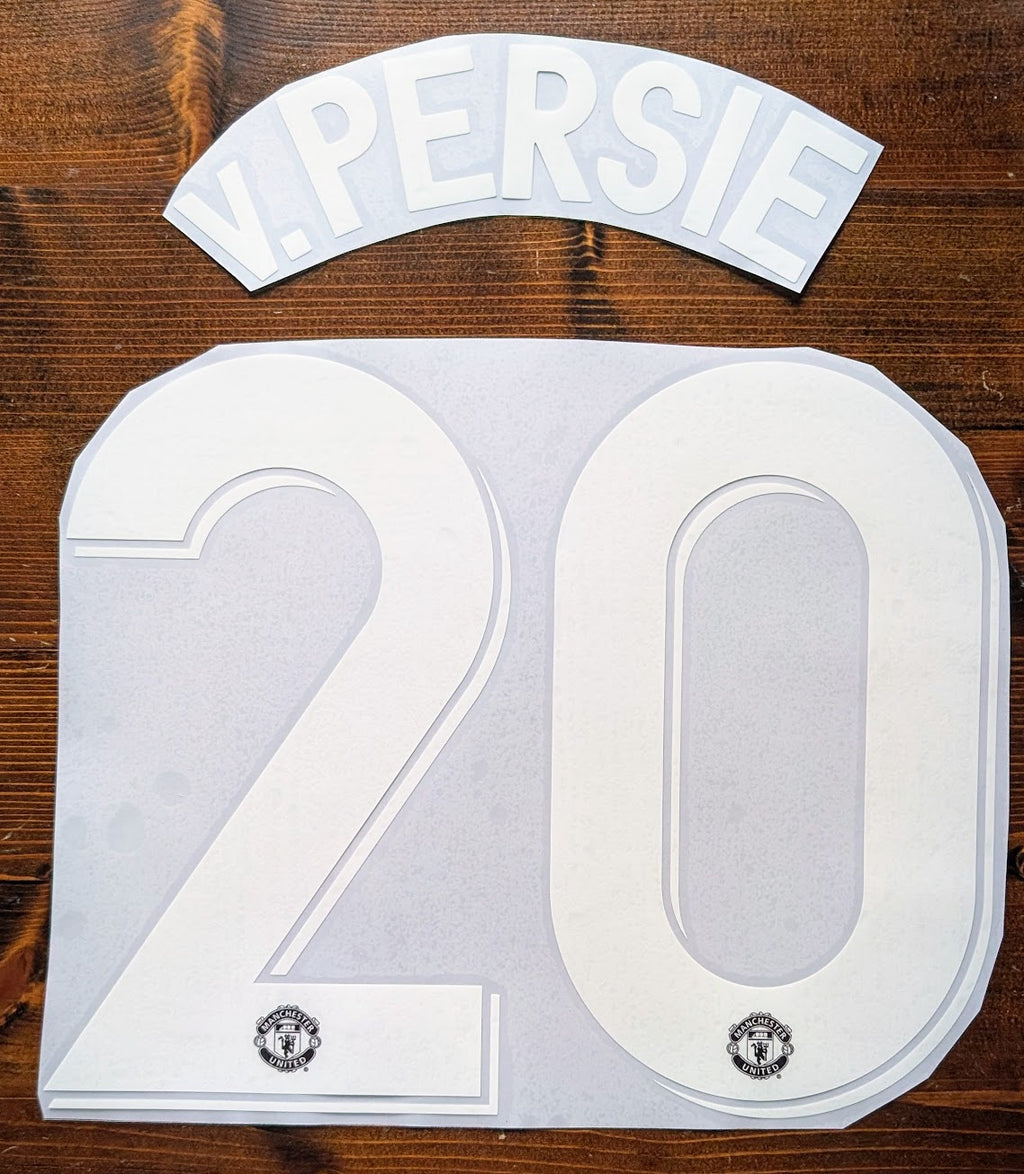 Kit / Flocage Manchester United 2012 2013 V.PERSIE #20 Home-Third Champions League