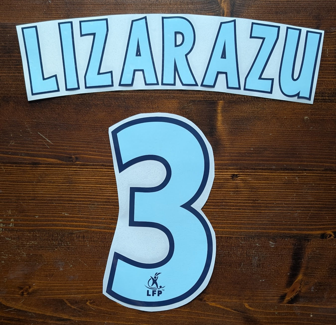 Kit / Flocage Marseille Home 2004-2005 LIZARAZU #3