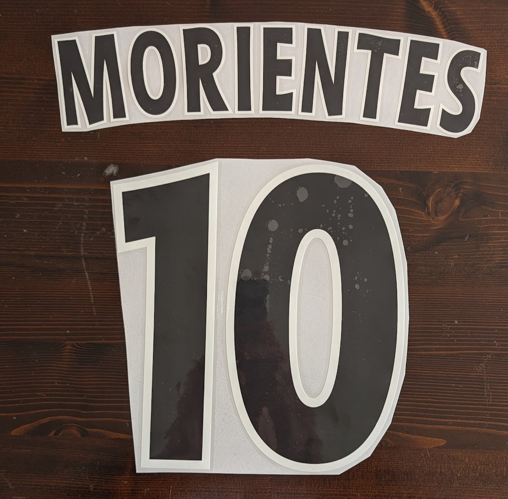 Kit / Flocage As Monaco LDC 2003-2004 MORIENTES #10 Home