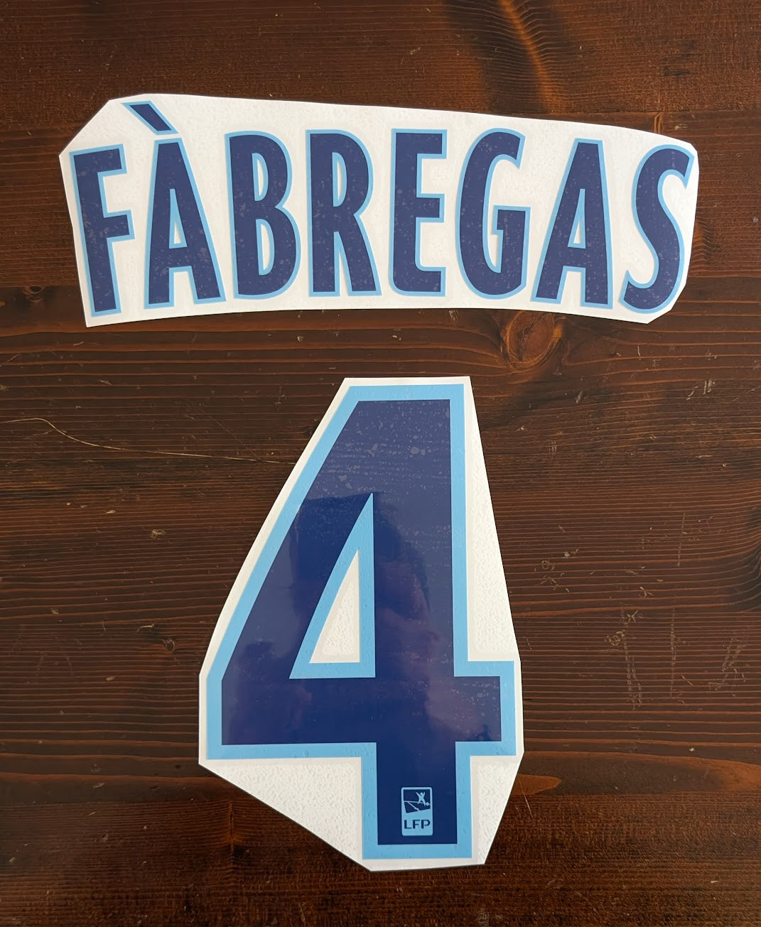 Kit / Flocage Monaco 2019 2020 FABREGAS #4 Third