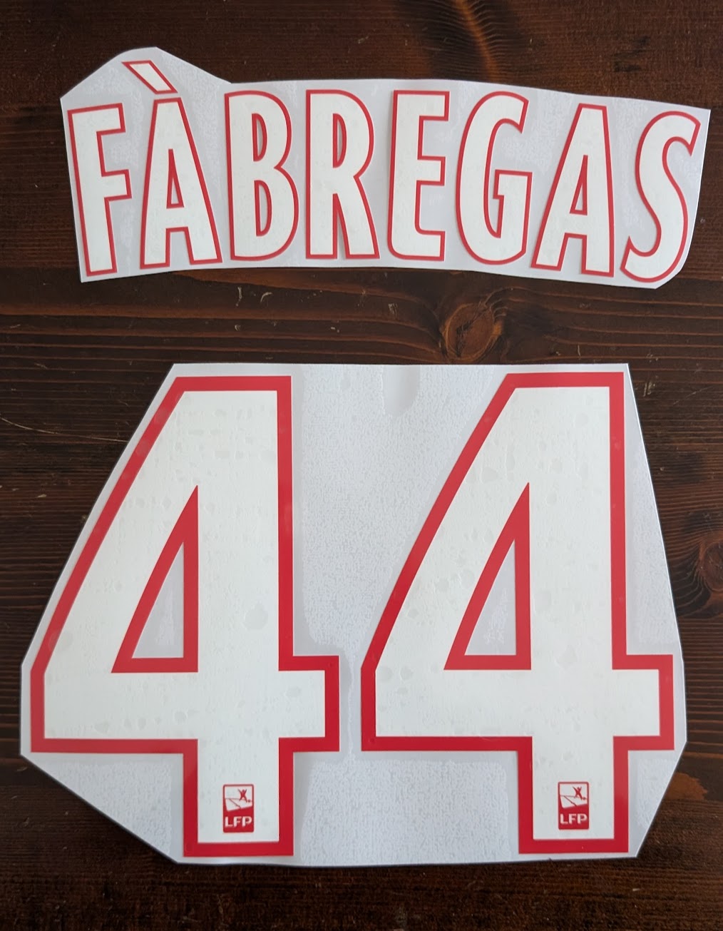 Kit / Flocage Monaco 2018 2019 FABREGAS #44 Home-Third