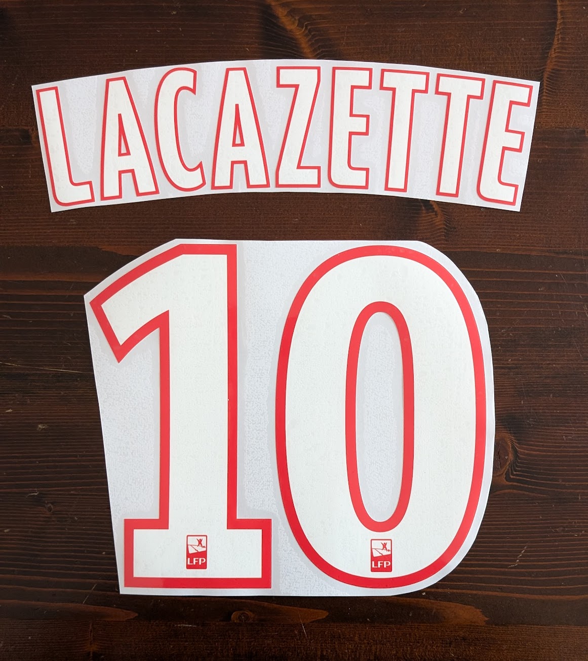 Kit / Lyon 2014 - 2015 LACAZETTE #10 Away