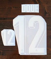 Kit / Flocage France 2024 à 2026 DOUE #12 Home