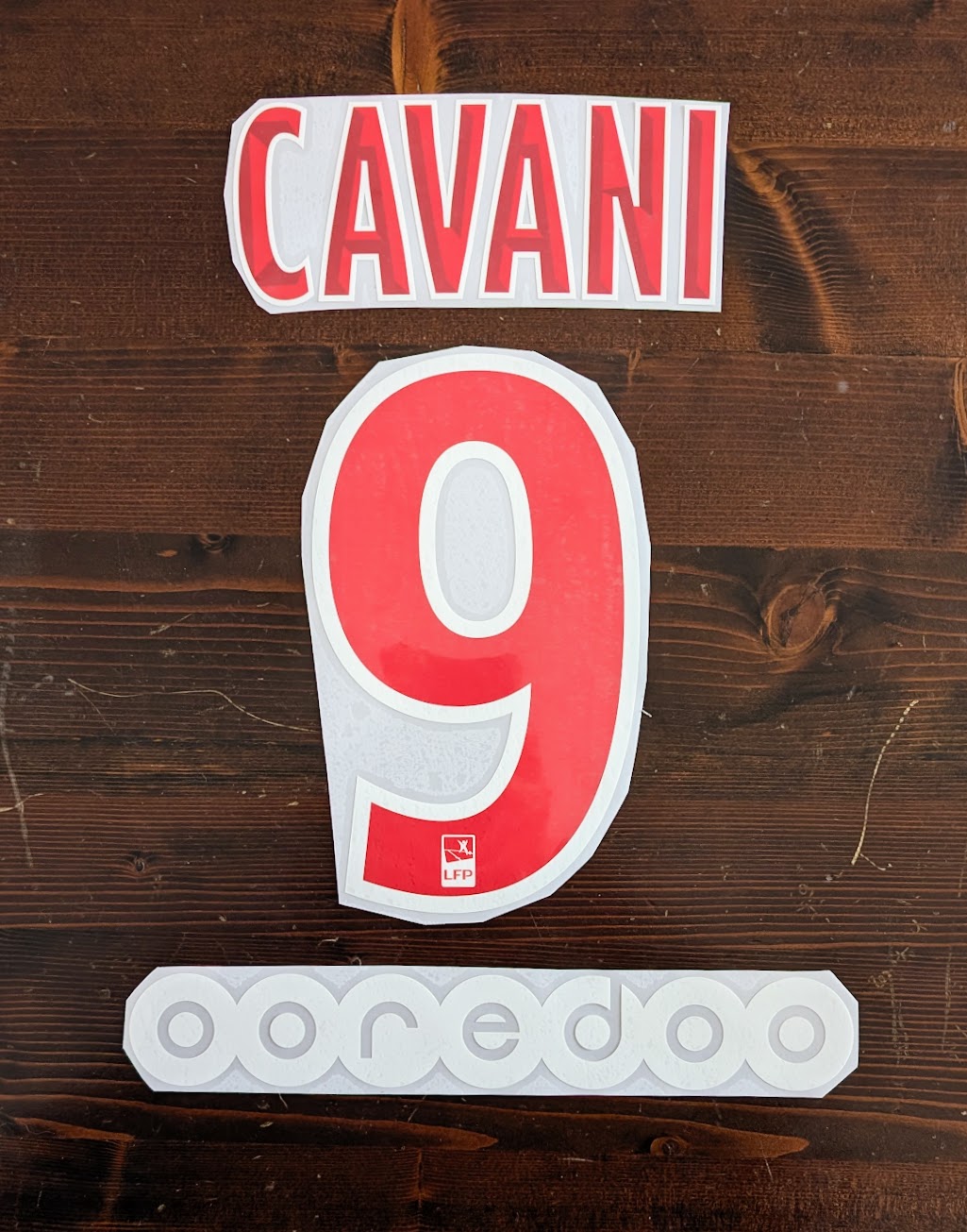 Kit / Flocage CAVANI #9 PSG Home 2018-2019