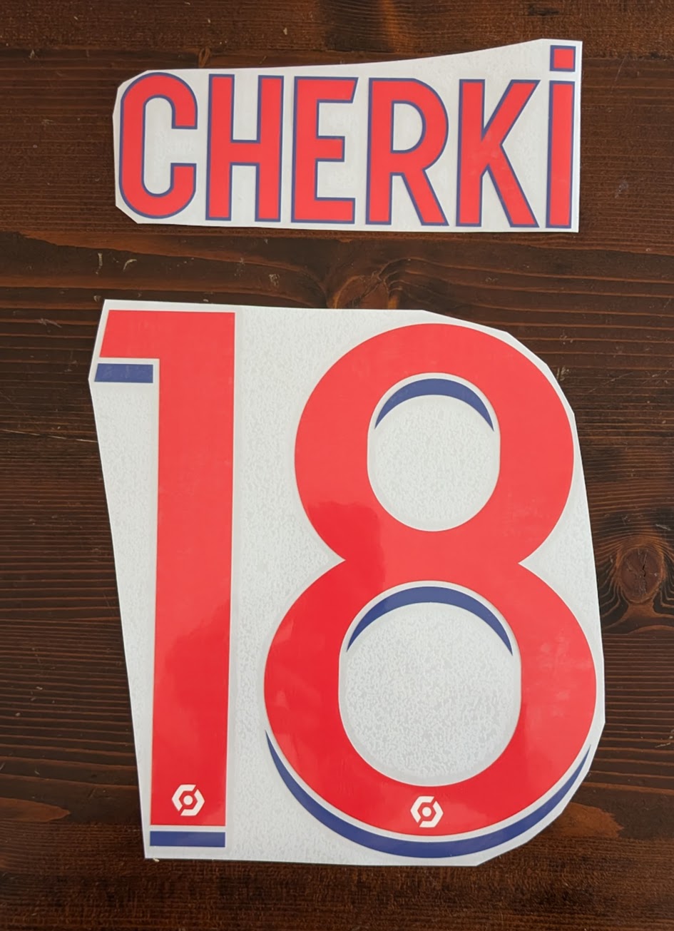 Kit / Flocage Lyon 2020 à 2023 CHERKI #18 Home