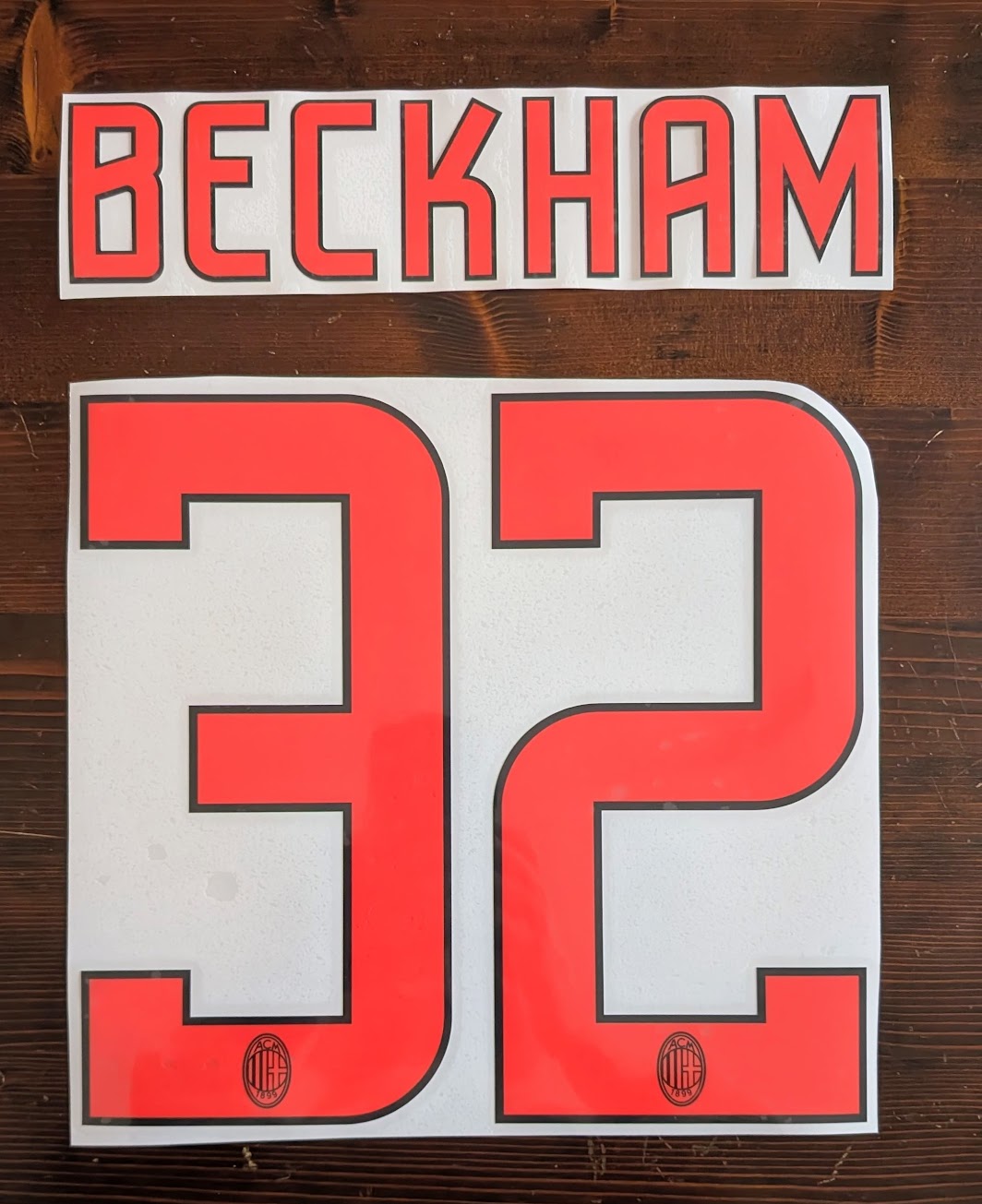 Kit / Flocage BECKHAM #32 AC Milan Away 2008-2009