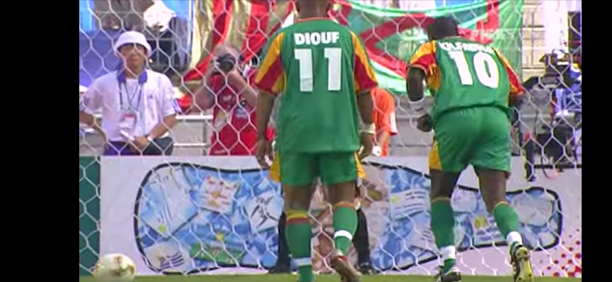 Kit / Flocage DIOUF #11 Sénégal 2002-2004 Home