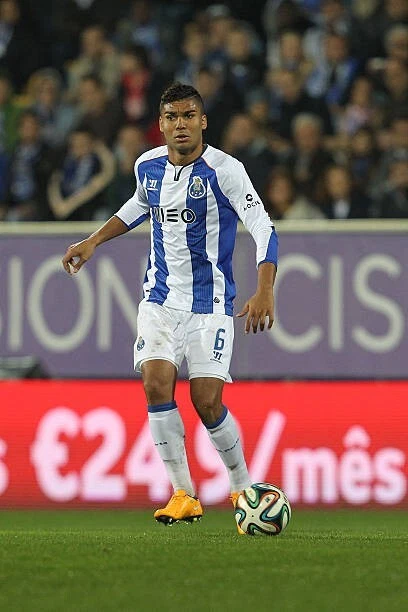 Kit / Flocage Fc Porto 2014 2015 CASEMIRO #6 Home