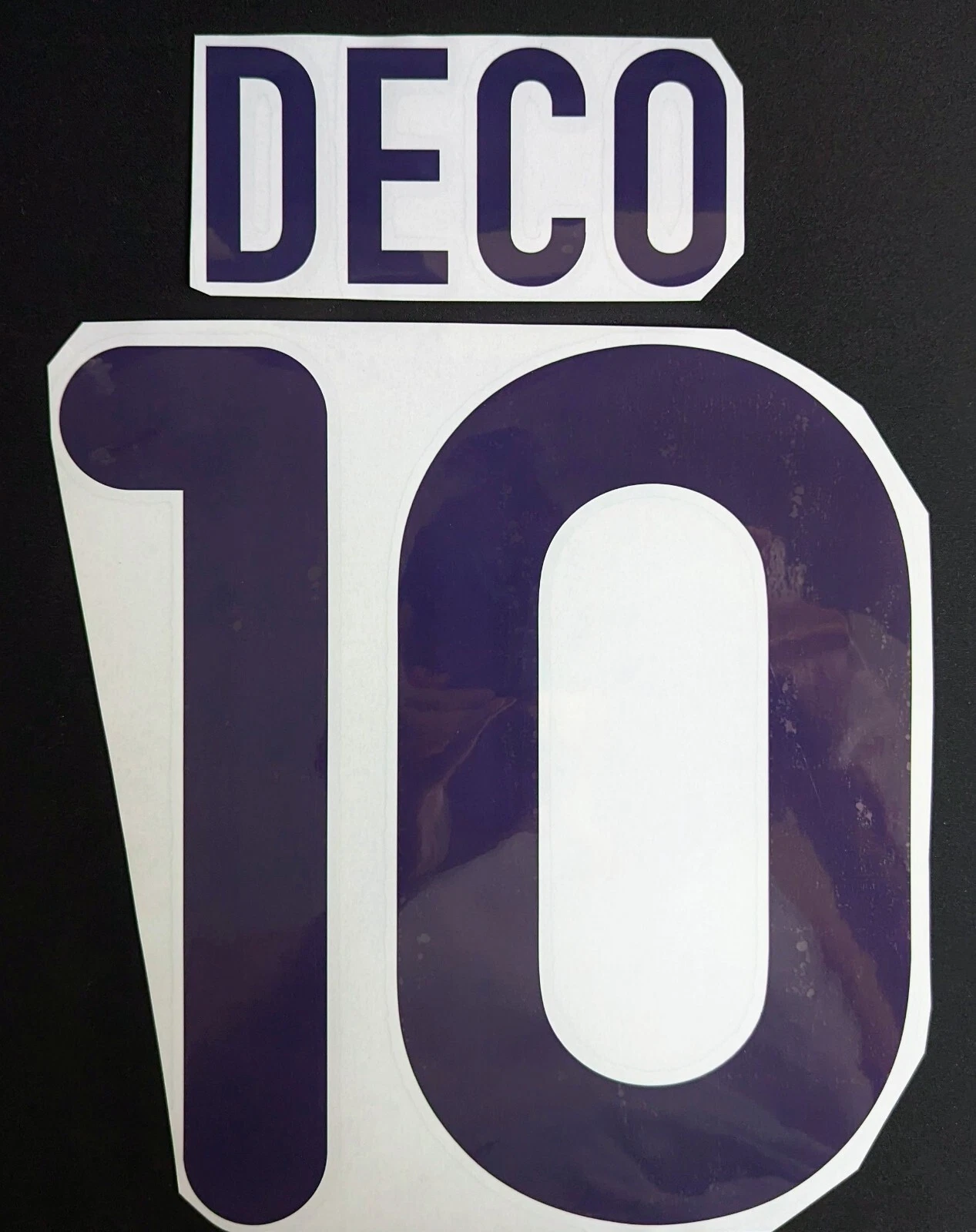 Kit / Flocage Fc Porto 2000 à 2002 DECO #10 Away