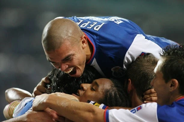 Kit / Flocage Fc Porto 2006 2007 PEPE #3 Home