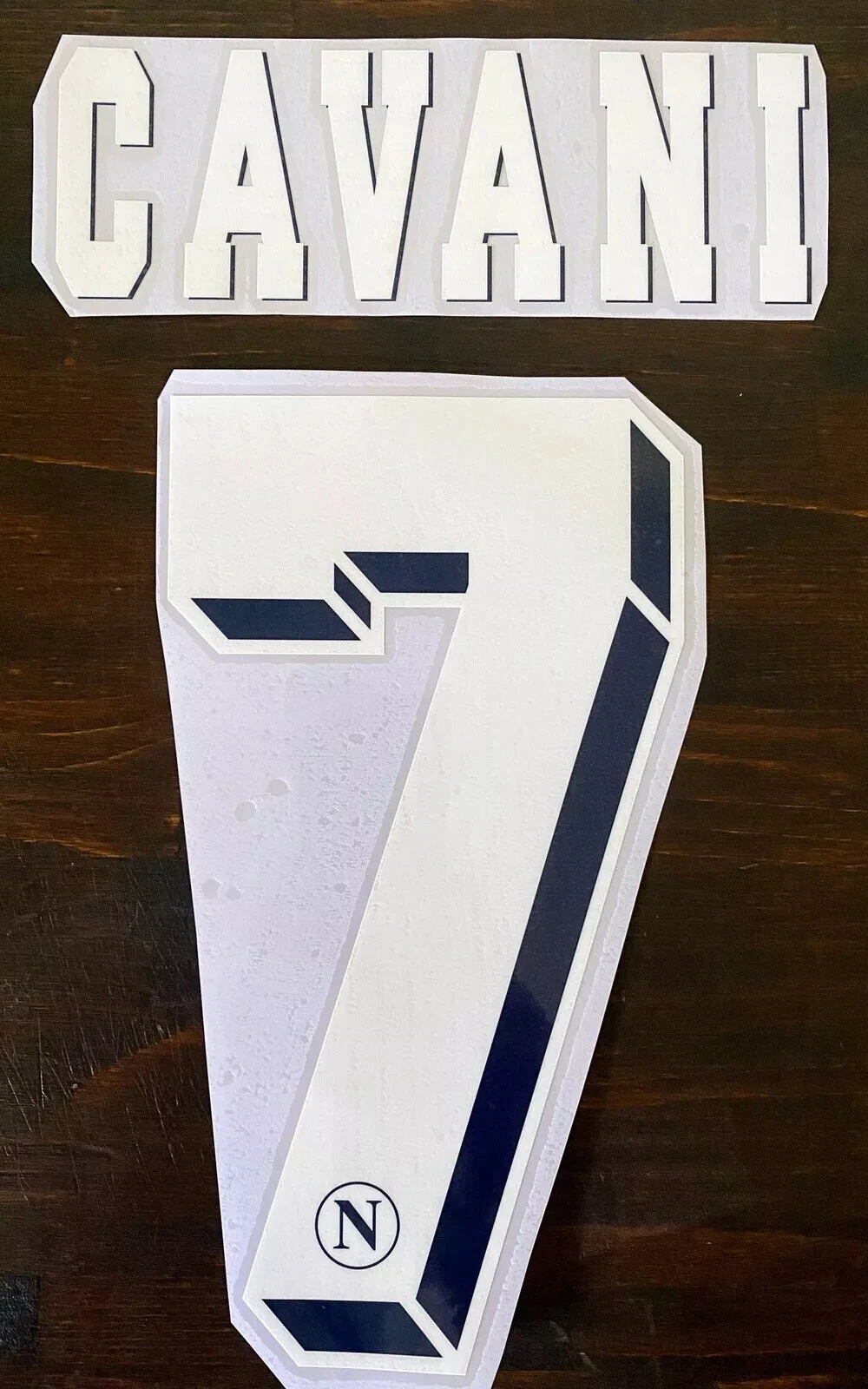 Kit / Flocage CAVANI #7 Ssc Napoli Home 2012 / 2013