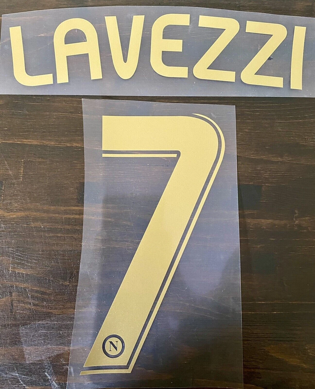 Kit / Flocage LAVEZZI #7 Ssc Napoli Third 2008 / 2009