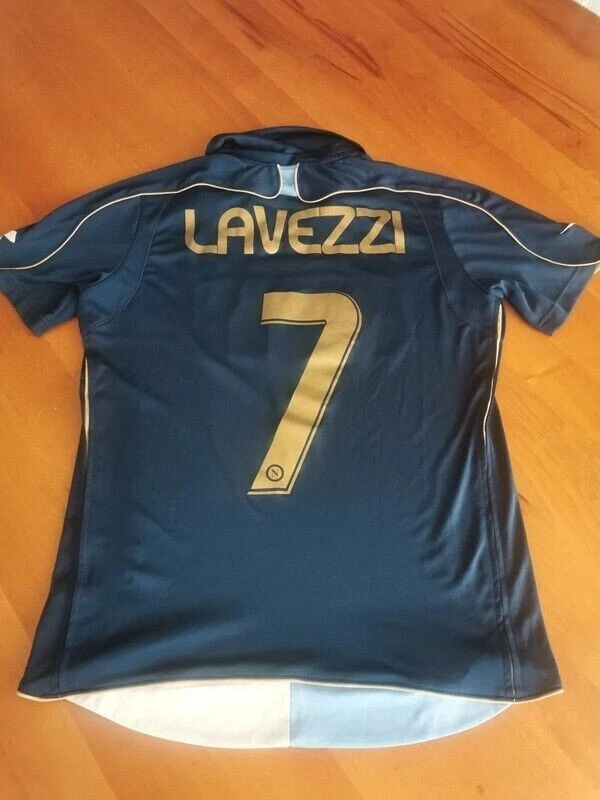 Kit / Flocage LAVEZZI #7 Ssc Napoli Third 2008 / 2009