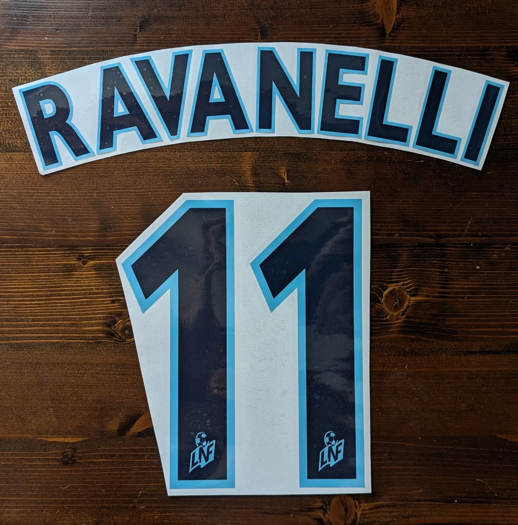 Kit /  Flocage Marseille 1999-2000 RAVANELLI #11