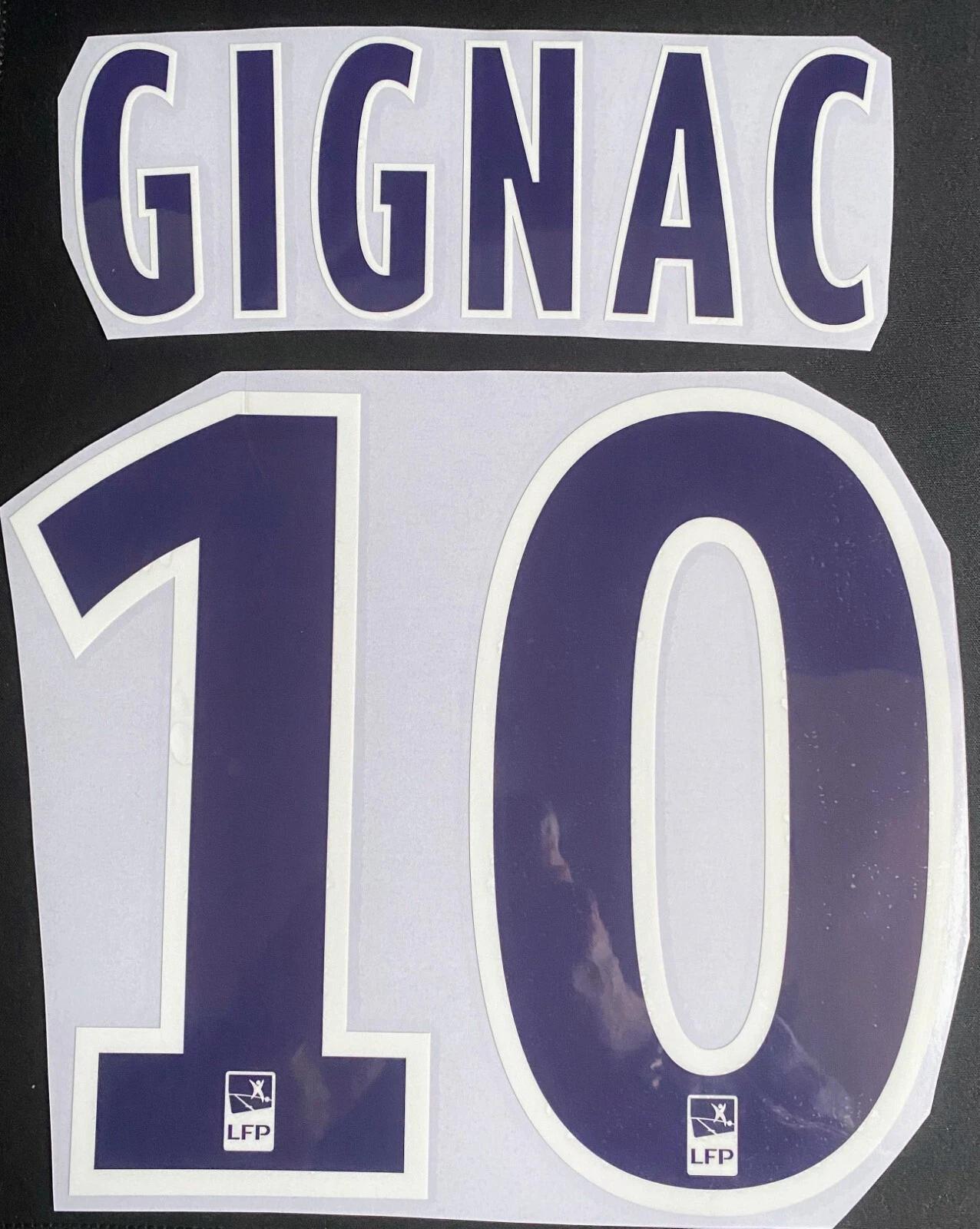 Kit /  Flocage Marseille 2011 2012 GIGNAC #10 Third Version L1