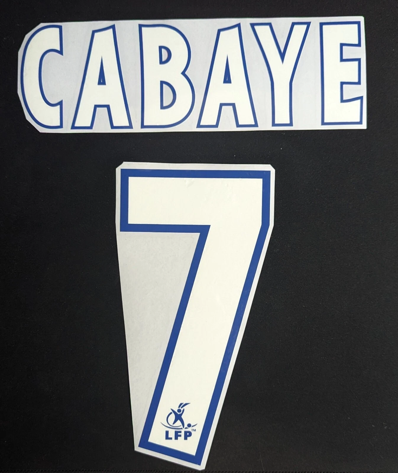 Kit / Flocage Lille CABAYE #7 / Home / Third 2006 / 2007 L1