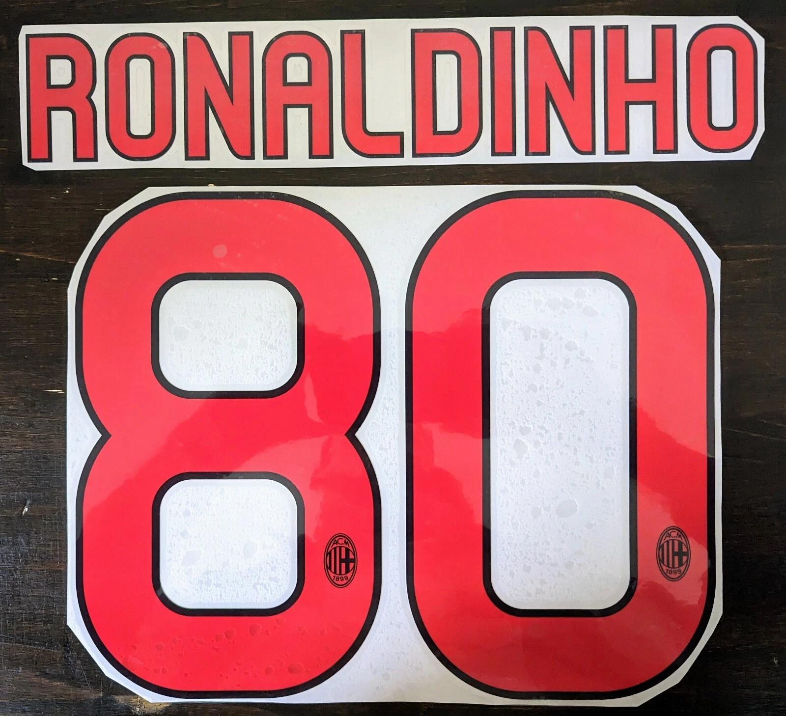 Kit / Flocage RONALDINHO #80 AC Milan Away 2010 / 2011