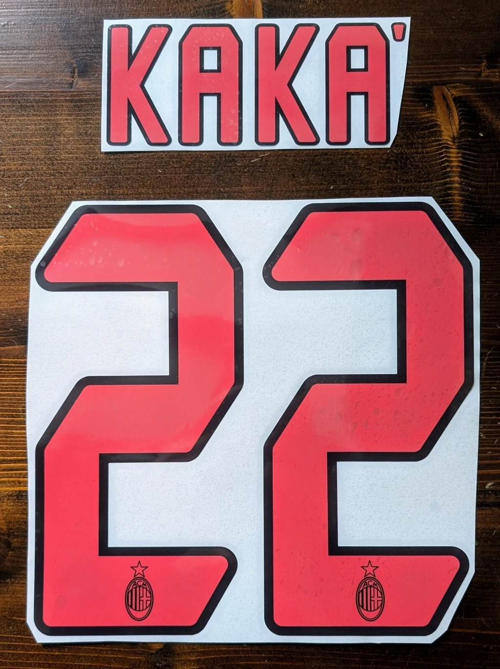 Kit / Flocage Ac Milan 2004 2007 KAKA #22 Away-Third