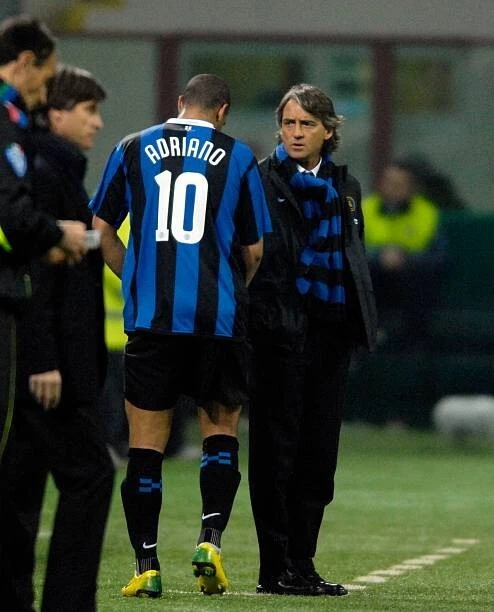 Kit / Flocage Inter Milan 2006 2007 ADRIANO #10 Home