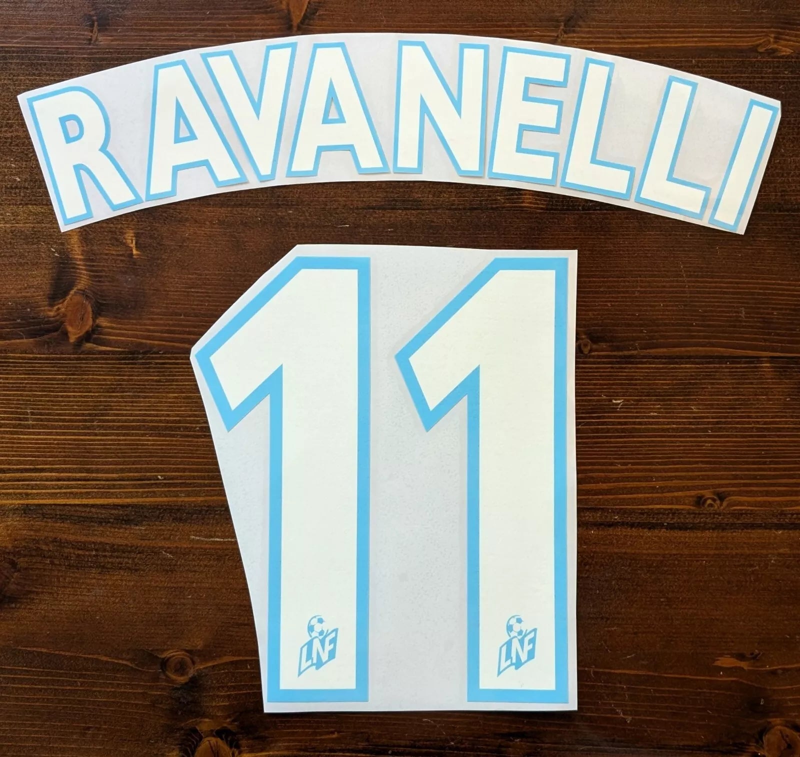 Kit / Flocage Away 1999-2000 RAVANELLI #11