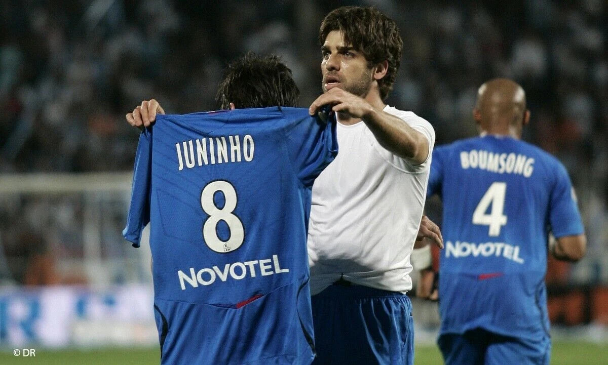 Kit / Flocage Lyon 2008 2009 Juninho #8 Away
