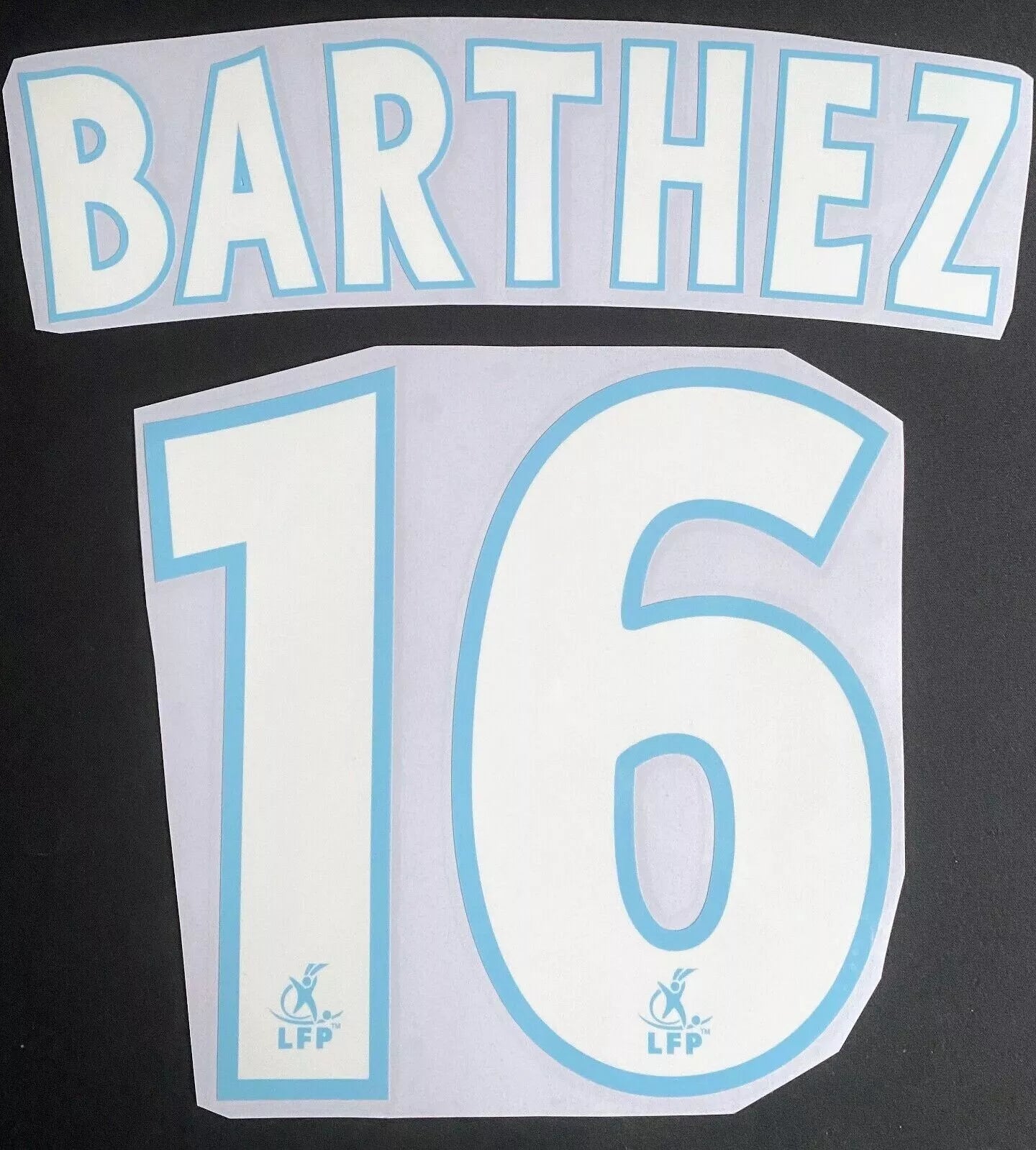 Kit / Flocage Marseille 2004 à 2006 BARTHEZ #16