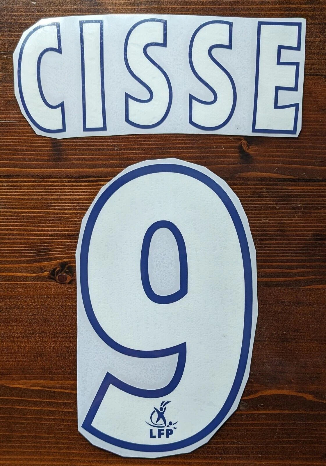 Kit /  Flocage CISSE #9 Auxerre Away 2002 à 2004