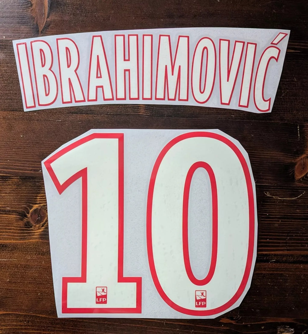 Kit / Flocage Ibrahimovic #10 PSG Home Away 2013-2016