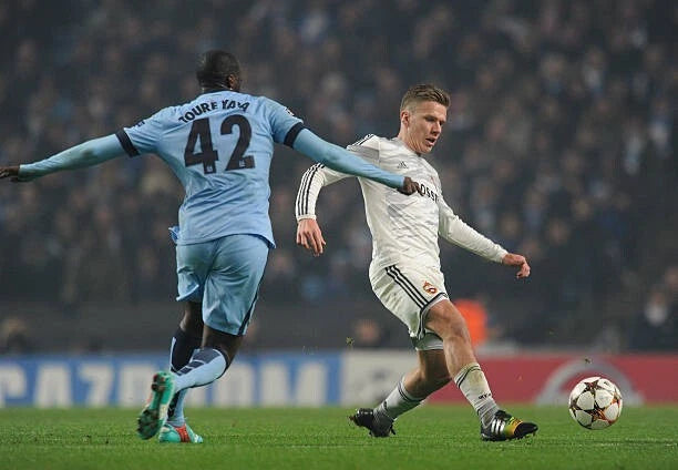 Nameset / Flocage / Yaya Toure #42 / Manchester City / Champions League / Home 14-15