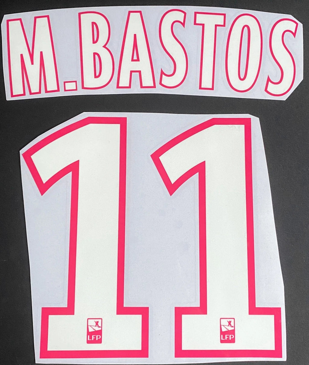Kit / Flocage M.BASTOS #11 / Away-Third 2011-2012